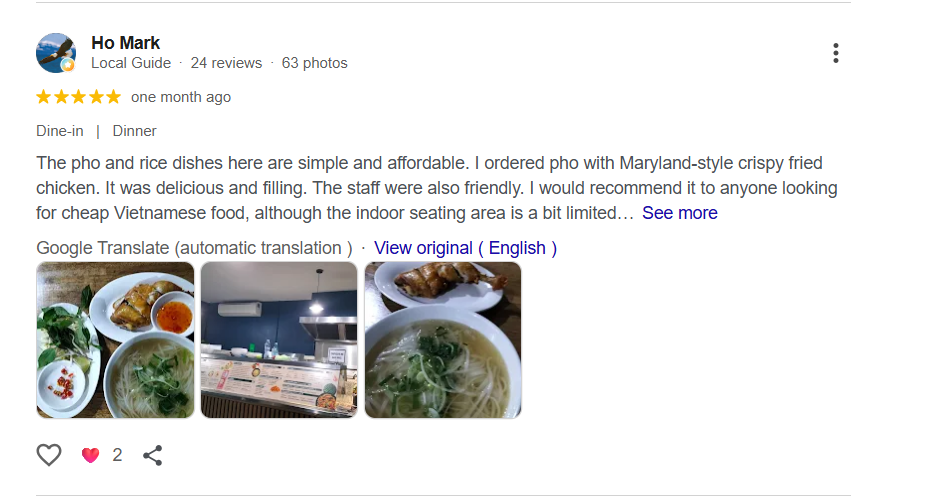 Review by Ho Mark